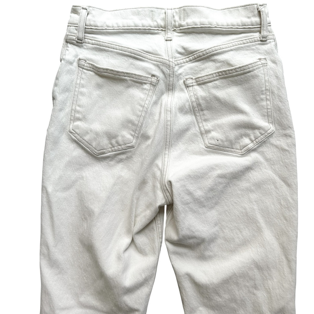 Abercrombie & Fitch Jeans 28 / 6L Ivory 70s Vintage Flare Ultra‎ High Rise (13) - Picture 4 of 11